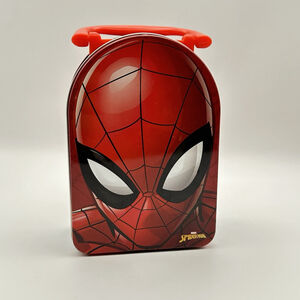 Marvel Spider-Man Red Mini Tin Box With Handle